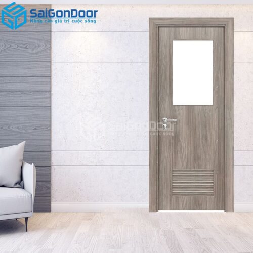 Cửa Gỗ HDF Melammine P1GL-MDFM-SGD