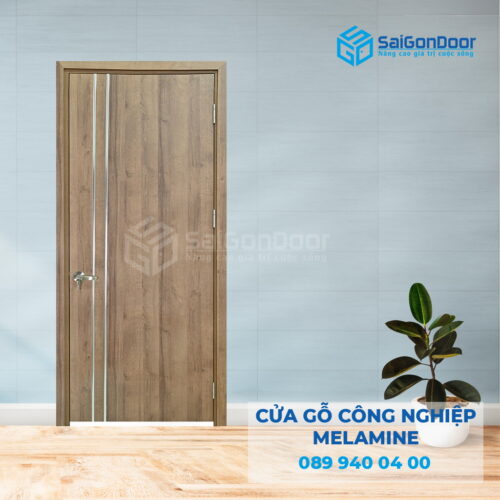 Cửa Gỗ MDF Melamine P1R2-2-SGD