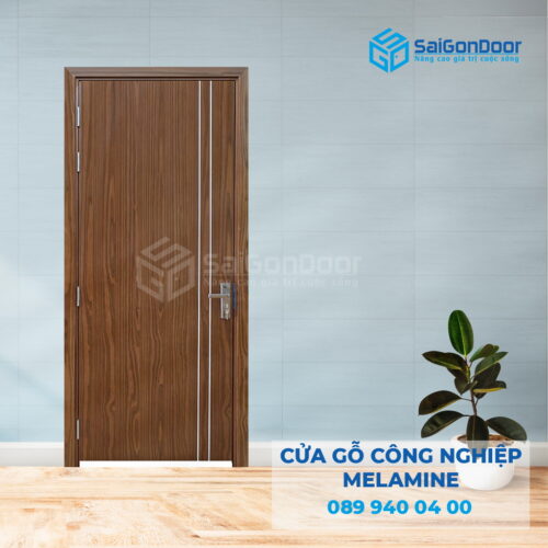 Cửa Gỗ MDF Melamine P1R2-3-SGD